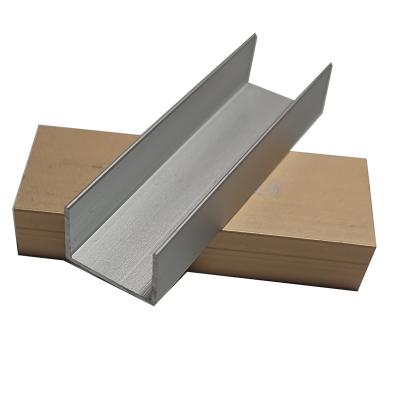 China Economical High Quality U Shaped Wall Corner Protection Aluminum Alloy Strips U Type Trim for sale