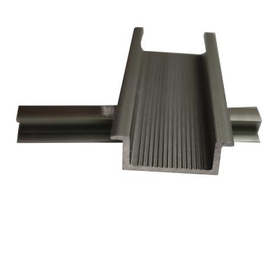 China Economic Best Price U Shaped Aluminum Profile Angle U Slot Tile Edge Trim Corner for sale