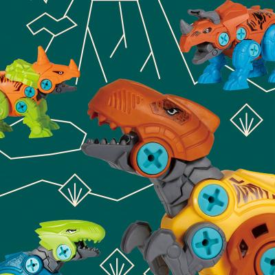 China Diy dinosaurs diy dinosaur egg toys set diy dinosaur take apart toys for kids gift for sale