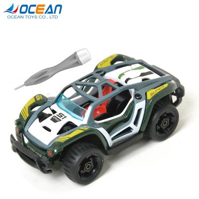 China Children play diy toy play to assemble car toys and kid educational popular diy toys for kids for sale