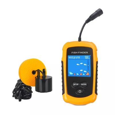 China Best Price Wireless Waterproof Electronics Sonar Sensor Fish Finder Echo Sounder Plastic Portable Smart Fishing Magnifier Depth for sale