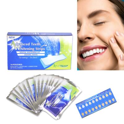 China Fast Result Private Label Whitening Teeth Whitening Whitestrips Organic Home Dental Care Whitening Strips Tooth Whitener Dental Care for sale