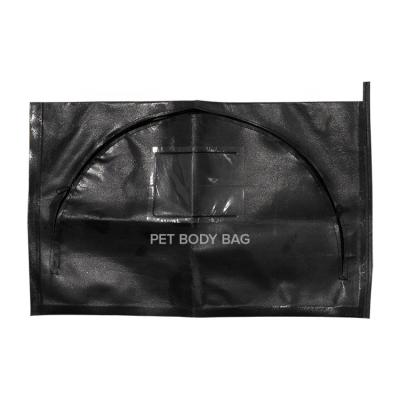 China European and American style Chinese brand custom class disposable pet body bag zipper C animal corpse bag for sale