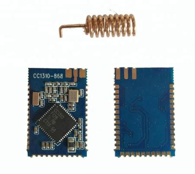 China Application ODM Smart Wireless TI CC1310 868mhz RF Transmitter and Receiver Module IC Chip for sale