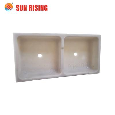 China Farmhouse Modern White Marble Sink For USA Market for sale