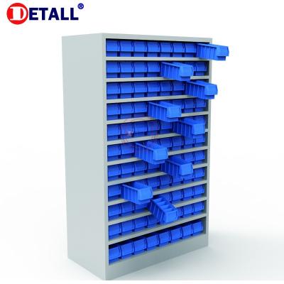 China Cold Rolled Stainless Steel Or ESD Bins Storage Tool Cabinet With Open Face Cabinet Door for sale