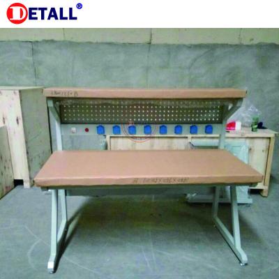 China Work table used in factory metal electrical test ESD test bench electric repair work anti-static table for electronics for sale