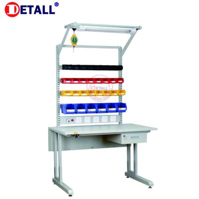 China Detall Manufacturer Commercial Dental Lab Test Bench ESD Furniture Mobile Workstation Office for sale