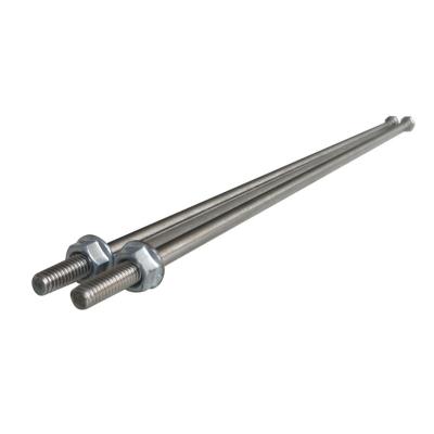 China Copper stainless pull rod with screw nuts, 2 in 1 for lithium ion battery module for sale