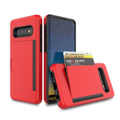 China Instruction card shockproof hot sale PC tpu suitable Amazon mobile phone case for Samsung S10 S20 S21 PC models TPU phone case for iPhone for sale