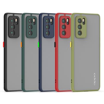 China Hard Matte Mobile Cover For Oppo Realme 6 Pro Smoke Shockproof Phone Case For Oppo Realme Narzo 10A C3 C11 Cover With Camera Protection for sale