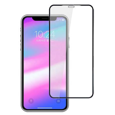 China High Quality Mobile Phone 2.5d 9H Tempered Glass Shockproof Screen For Iphone xr 11pro max with good price for sale