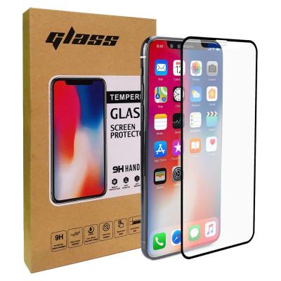 China Anti-scratch For iPhone 12 Pro 2.5D 9H 0.3mm Max Clear Tempered Glass Film Screen Protector For iPhone 11 for sale