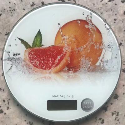 China Kitchen Food Tempered Glass Kitchen Scales for sale