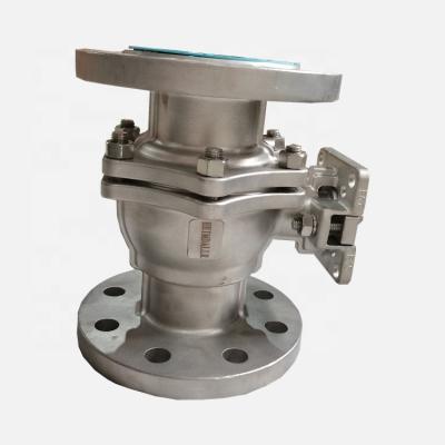 China General Wholesale DN80 Stainless Steel Flanged Ball Valves With Valve for sale