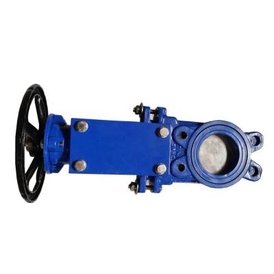 China DN100 General Manual Knife Gate Valve for sale