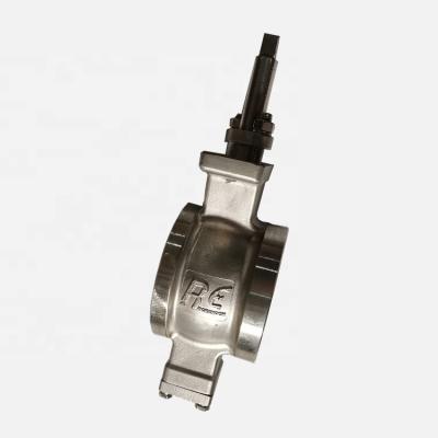 China General DN50 Wafer Ball Thread Stainless Steel One Piece One Piece Type Ball Valve for sale