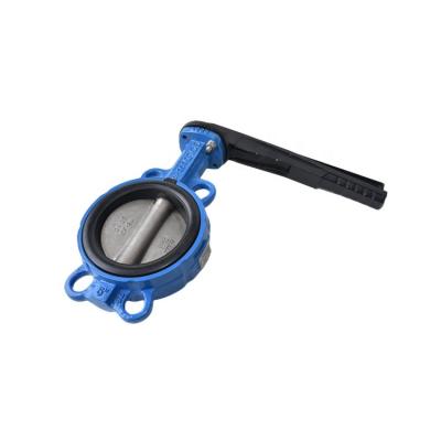 China General Wafer Butterfly Valve Good Price Butterfly Valve Dn125 for sale