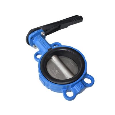 China General 6 Inch 12 Inch 10 Inch 8 Inch 300mm Manual High Flow Control Wafer Butterfly Valve for sale