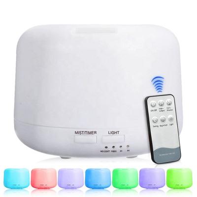 China Color Changing Aromatherapy Essential Oil Diffuser Air 500Ml LED Light The Younger High Quality Ultrasonic Aroma Essential Humidifier With 7 Color LED Lights for sale