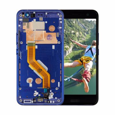 China LCD IPS For HTC U11 LCD Display Digitizer Touch Screen Screen Assembly With Frame+Free Tools for sale