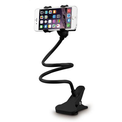 China ABS 360 Long Arm Cell Phone Holder Flexible Bed Desk Lazy Bracket Rotating Mobile Stand Holder for iPhone iPad Samsung Redmi for sale