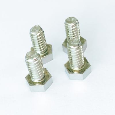 China Manufacturer Professional Stainless Steel Hex Screw Hex Bolt Flat Head Screws for sale