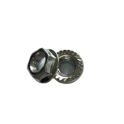 China Heavy industry factory supply high quality stainless steel hex flange nut precision lock nut for sale