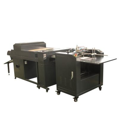 China machinery & AUQH480 Material Ultra-fast Automatic Sheet-fed UV Coating Machine for UV Flood Coating and UV Curing for sale