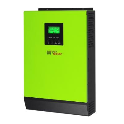 China Hybrid solar inverter 2.4KW110Vac 24V+80A mppt solar charger+468*295*120 battery charger for sale