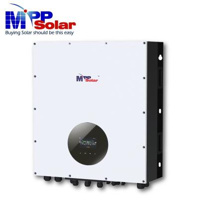 China (MPI 15K) 3 phase hybrid solar inverter 15kw 48vdc 380vac~ 400vac with mppt solar charger max solar power 16kw 750 x 660 x 255mm for sale