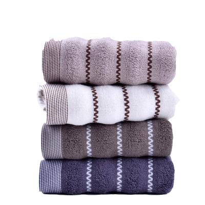 China Other Wholesale Custom Print Cotton Eco - Friendly Soft Hotel Towels For Home Hotels for sale