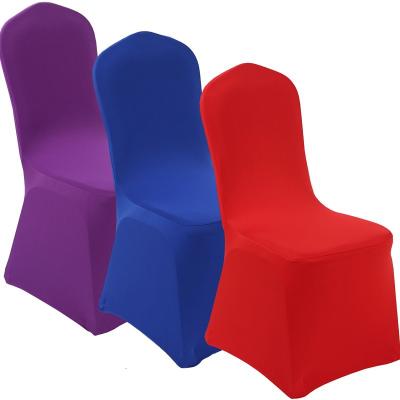 China Simple Spandex Banquet Chair Cover Stretch Chair Cover Hot Selling For Banquet, Wedding for sale