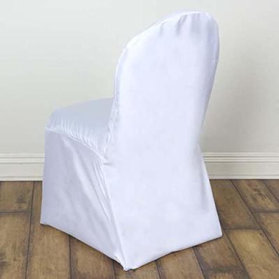 China Eco - Friendly Polyester Chair Cover , Banquet Chair Cover Used Banquet Chair Covers For Wedding zu verkaufen