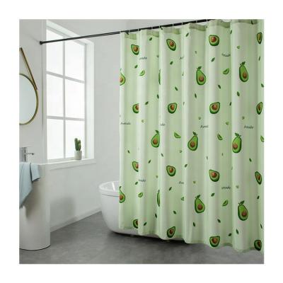 China Good Quality Sustainable Hot Selling Bathroom Sets Set Wholesale Fabric Shower Curtains for sale