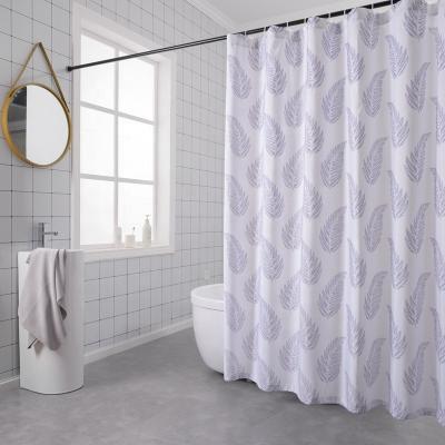 China Factory Directly Viable Wholesale Fabric Shower Curtain Set Designer For Bathroom for sale