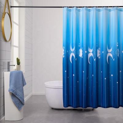 China Factory Directly Viable Wholesale Fabric Shower Curtain Set Designer For Bathroom for sale