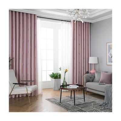 China Blackout Specializing Cheap Customized Sales Production Of Shading Living Room Jacquard Curtain Fabric for sale