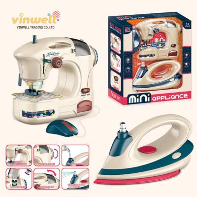 China Toy Vinwell Electronic Toys Kid Girl Buying Toys Simulation Pretend Game Toys Children Sewing Machine for sale