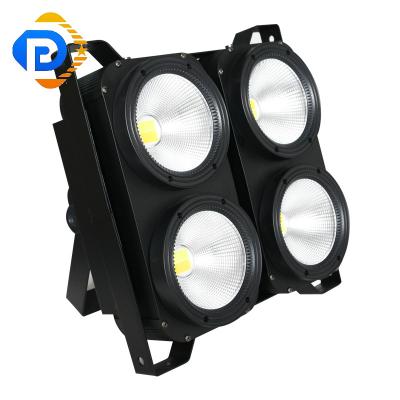 China Theme park 400w 4x100w led cob assist blinder stage efffect amber white light for sale