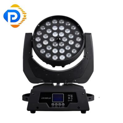 China 2021 theme park factory price 36x12w led moving head light zoom for sale