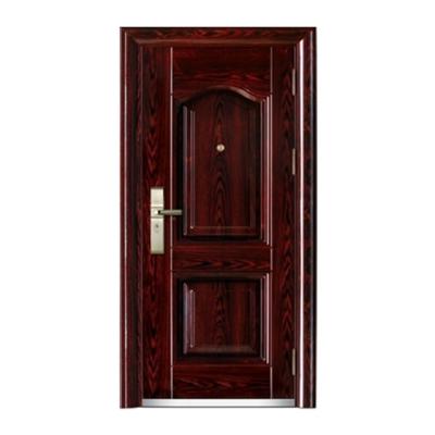 China Bulletproof Cheap Exterior Steel Door Bedroom Door Design Metal Door Modern Models for sale