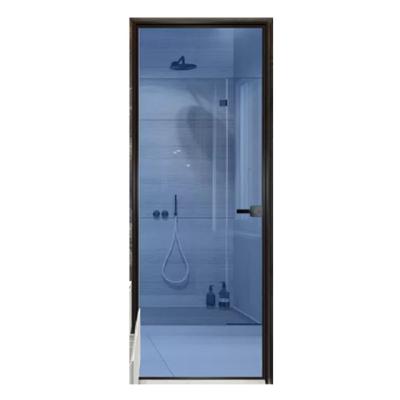 China Waterproof Aluminum Bathroom Door Entrance Kitchen Door With Glass Other Doors for sale