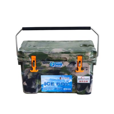 China Food 10% OFF SALE 20L Roto Molded Ice Cooler Box With Rope for sale