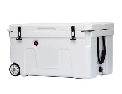 China Waterproof All Size Waterproof Plaic Cooler Box St Cooler With Wheels Thermal Cooler Box for sale