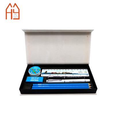 China Gift Box Paper Office Supplies And School Stationery Paper Magnet Gift Boxes Set For Kids for sale