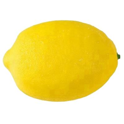 China Wholesale Artificial Decoration Fruit Moss Artificial Lemon For Kitchen Home Decoration for sale