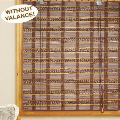 China Roman colored bamboo window blinds for sale