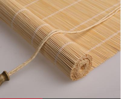 China Slat ROLL UP ROMAN BAMBOO BLIND DECORATIVE BAMBOO LAMPSHADE BAMBOO BLIND for sale