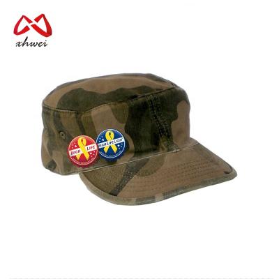 China Wholesale High Quality Multi-panel Hat Professional Casual Military Cover Up Plain Flat Surface Camouflage Hats Military Hats Army Hat for sale